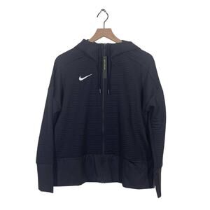 Nike Dri-Fit Hoodie Sweatshirt Women's Size Medium Black Clemson Tigers NCAA